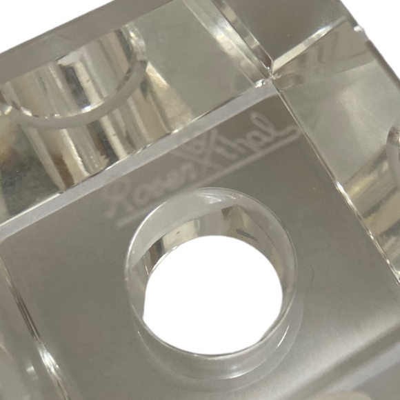 Rosenthal crystal candle holder set - Picture 6 of 11